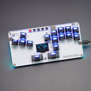 PC/PS3/PS4/Switch And Other Gaming Devices MustFun Hitbox Mini Stickless Controller Suitable Black Generic