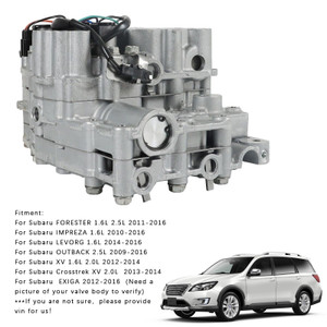 TR580 CVT Transmission Valve Body For Subaru Exiga Levorg Outback