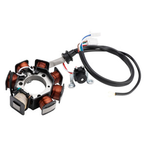 2004 2006 2008 2010 Yamaha YBR125 YBR125E YBR125EGS YBR125G 7 Coils Magneto Generator Stator Generic