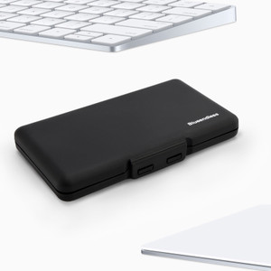 M2 Hard Drive Protection Box Storage Box Solid State Drive Box Shockproof Waterproof PP Box Black