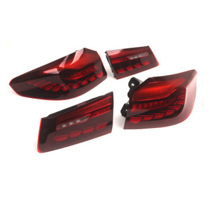 2018-2020 BMW 5 Series G30 G38 L&R Red LED Tail Lights Rear Lamp Assembly Generic