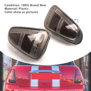 2001-2006 BMW Mini Cooper R50 R52 R53 Grey L&R LED Tail lights w/ Turn Signal Lamps Generic