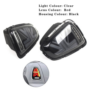 2007-2015 BMW Mini R56 R57 R58 R59 Cooper S Grey L&R LED Tail lights Lamps Generic