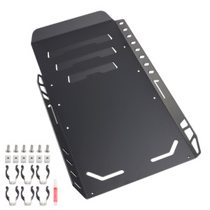 2014-2023 Street Glide Aluminum Skid Plate Chassis Protector Black Generic