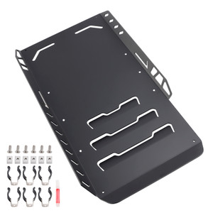 2014-2024 Electra Glide Aluminum Skid Plate Chassis Protector Black Generic