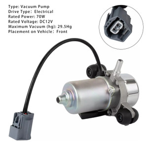 Power Brake Booster Auxiliary Electric Vacuum Pump Assembly For Volvo For Buick