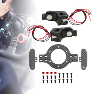 Shift Paddles Racing Game Simulation Steering Wheel Magnetic Paddles with Mount For Logitech 923 G29 G27 G25 G920 For Thrustmaster