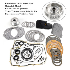 2012-up GM Gen 2 Transmission Rebuild Kit Master less Steels 6T40 6T45 Generic