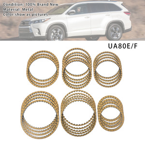 Toyota Highlander Sienna Camry Avalon Lexus 8- Speed Automatic Transmission Overhaul Clutch Rebuild Friction Plates Kit UA80E/F Generic