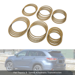 Toyota Highlander Sienna Camry Avalon Lexus 8- Speed Automatic Transmission Overhaul Clutch Rebuild Friction Plates Kit UA80E/F Generic