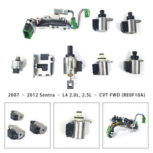 2008-2013 Nissan Rogue L4 2.5L CVT Transmission Solenoid Valve Kit JF011 One Senor Generic