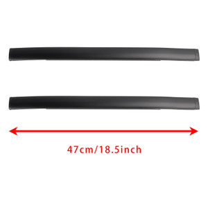2012-2015 Toyota Venza LE 2PCS Roof Drip Molding Trim Left & Right Side Rubber Generic