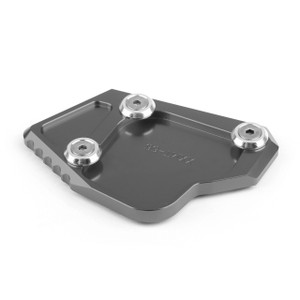 Side Pad Kickstand Stand Extension Plate BMW K1600GT 1600GTL (2011-2015), Titanium