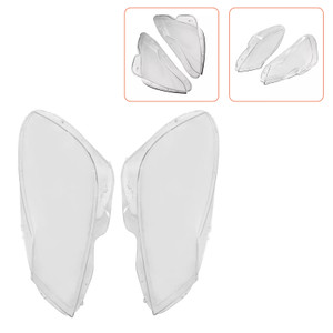 2011-2015 Mercedes Benz C Class W204 2PCS Front Headlight Lens Cover LampShade Generic