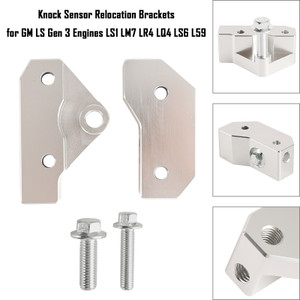 Knock Sensor Relocation Brackets for GM LS Gen 3 Engines LS1 LM7 LR4 LQ4 LS6 L59