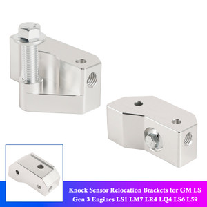 Knock Sensor Relocation Brackets for GM LS Gen 3 Engines LS1 LM7 LR4 LQ4 LS6 L59