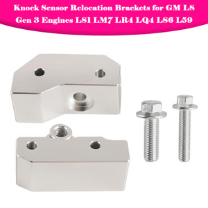 Knock Sensor Relocation Brackets for GM LS Gen 3 Engines LS1 LM7 LR4 LQ4 LS6 L59