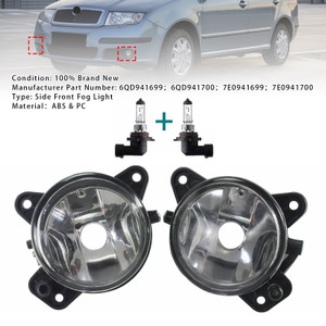 2003-2010 VW Transporter T5 & Caravelle Pair Front Fog Light With Bulbs Generic