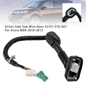 2010-2013 Acura MDX Driver Side Sub-Wire Door 32757-STX-A01 Generic