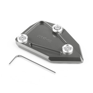 Side Pad Kickstand Stand Extension Plate BMW C600 SPORT C650 GT (2012-2015), Titanium
