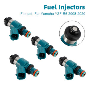 2008-2020 Yamaha YZFR6 YZF-R6 4PCS Fuel Injectors 13S-13761-00-00 Generic