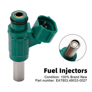 2011-2017 Kawasaki Ninja ZX10R ZX1000 EAT803 Fuel Injector Fits 49033-0027 Generic