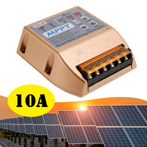 10A Boost MPPT Solar Controller 24V36V48V 60V72V Solar Electric Vehicle Charging Mobile APP