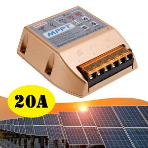 20A Boost MPPT Solar Controller 24V36V48V 60V72V Solar Electric Vehicle Charging Mobile APP