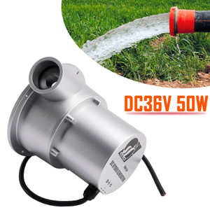 24V Water Flow Turbine Small Hydroelectric Generator DC36V 50W Alternating Current High Efficiency Brushless Motor for Home Field