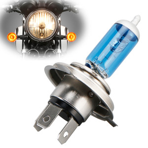 Motorcycle Lamp Cool Blue Hyper HS1 62185CBH-01B PX43T 12V 35/35W 5000K For OSRAM
