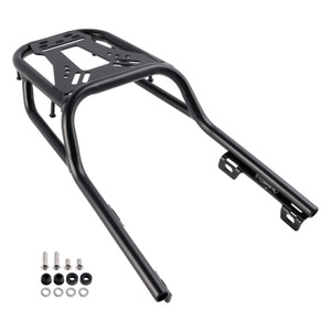 2024-2025 Scrambler 400X Speed 400 Rear Rack Luggage Carrier Matte Black Generic