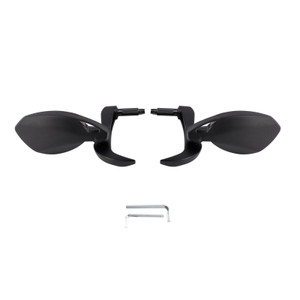 Bar End Mirror Set 18-22 mm Handlebar Motorcycle Handguard Mirrors Universal