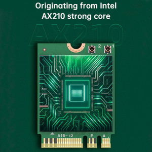 AX210 Module 5.2 Bluetooth Built-in Wireless Gigabit Network Card Supports WIFI6