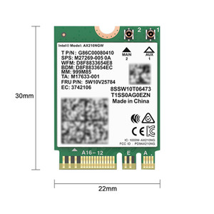 AX210 Module 5.2 Bluetooth Built-in Wireless Gigabit Network Card Supports WIFI6