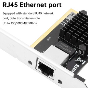 PCIE to 2.5G Network Card PXE Diskless Boot Network Card Support Synology PXE WO