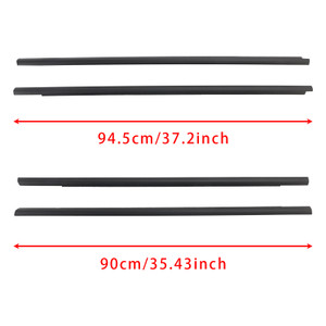 2001-2007 Nissan X-trail 4PCS Window Weather Strip Seal Belt Generic