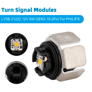 Turn Signal Modules LY5B 21222 12V 6W GEN3 18-2Pin For PHILIPS