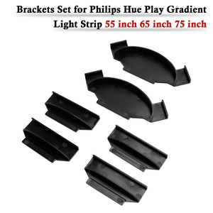 Brackets Set for Philips Hue Play Gradient Light Strip 55 inch 65 inch 75 inch