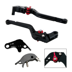 2022-2023 YAMAHA YZF R7 MT-10/SP FZ-10/SP Racing Brake & Clutch Levers Black Generic
