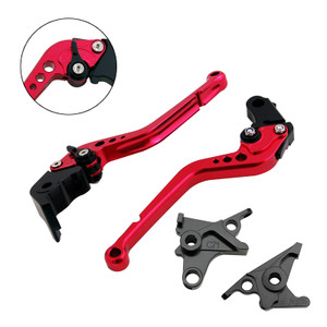 2017-2023 BMW R NINE T PURE RACER SCRAMBLER URBAN Racing Brake & Clutch Levers Red Generic