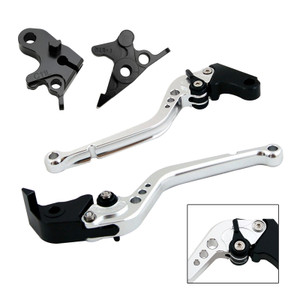 2020-2021 HONDA CRF1100L Africa Twin Racing Brake & Clutch Levers Silver Generic