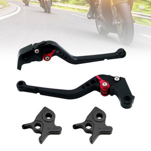 2017-2022 KYMCO AK550 Racing Brake & Clutch Levers Black Generic