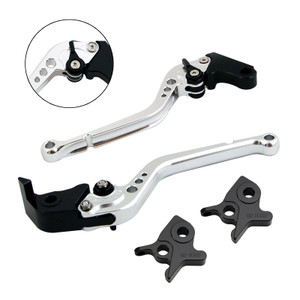 2017-2022 KYMCO AK550 Racing Brake & Clutch Levers Silver Generic
