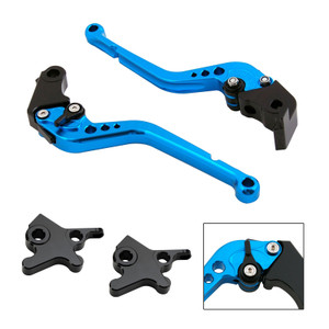2016-2023 Piaggio MP3 300 350 X7 Racing Brake & Clutch Levers Blue Generic