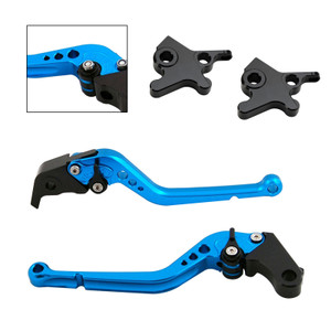 2016-2023 Piaggio MP3 300 350 X7 Racing Brake & Clutch Levers Blue Generic