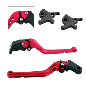 2016-2023 Piaggio MP3 300 350 X7 Racing Brake & Clutch Levers Red Generic