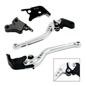 2021-2024 CFMOTO 700CL-X Sport Long Clutch Brake Lever Silver Generic