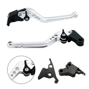 2021-2023 CFMOTO 450SS 450SR Long Clutch Brake Lever Silver Generic