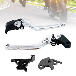 2019-2022 CFMOTO 250SR 250NK CBS Long Clutch Brake Lever Silver Generic