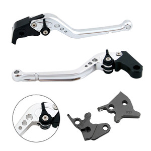 2005-2014 YAMAHA YBR125 Long Clutch Brake Lever Silver Generic